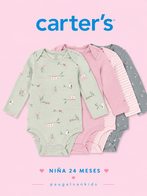 set 4 pañaleros niña, verde/  rosa,  24 meses