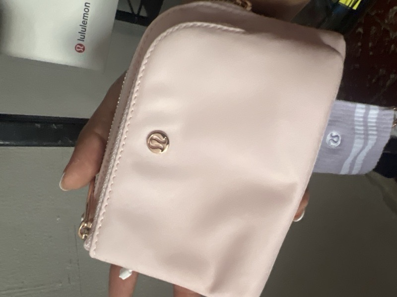 Lululemon rosa doble cierre