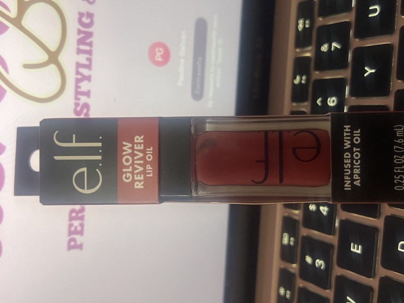 e.l.f. Glow Reviver Lip Oil Plumping / rose envy