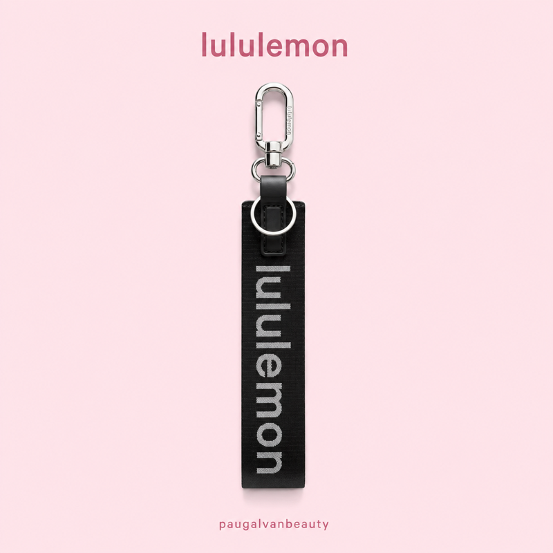 Lululemon llavero negro