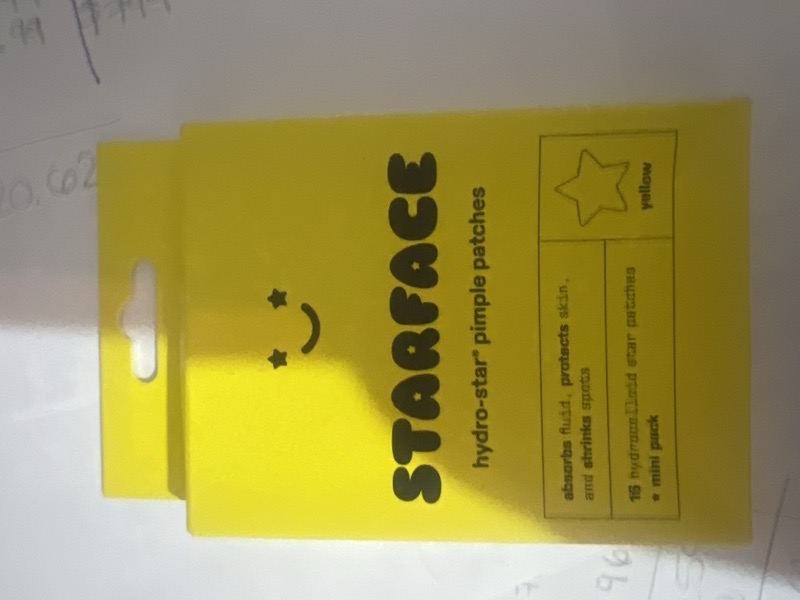 starface amarillo  hidro Star Pimple patches caja amarilla, lisa
