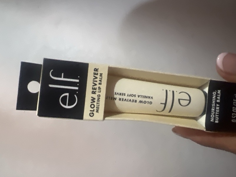 ELF Glow Reviver melt lip Bal vainilla