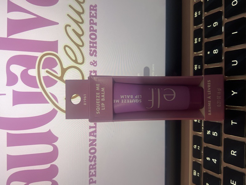 e.l.f. Squeeze Me Lip Balm grape