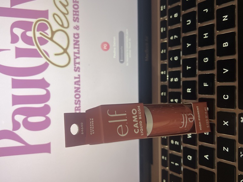 e.l.f. Camo Liquid Blush mini (4 mL) Toño cheeky lychee