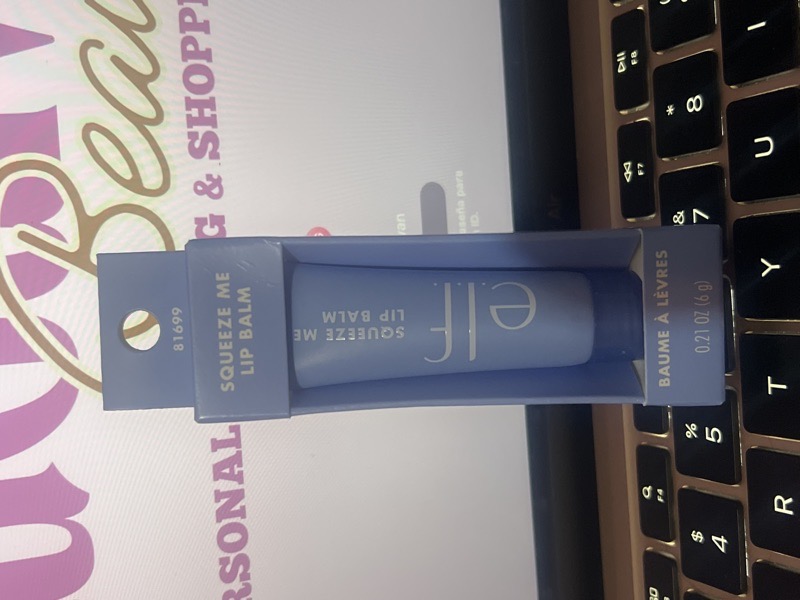 e.l.f. Squeeze Me Lip Balm blueberry