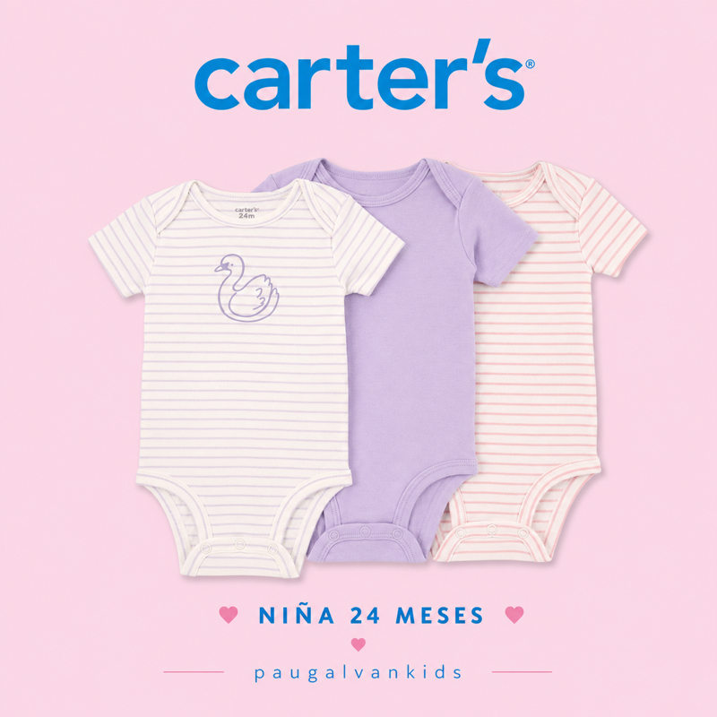 set 3 pañaleros niña 24 meses