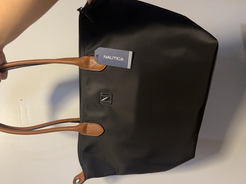 nautica  bolsa negra
