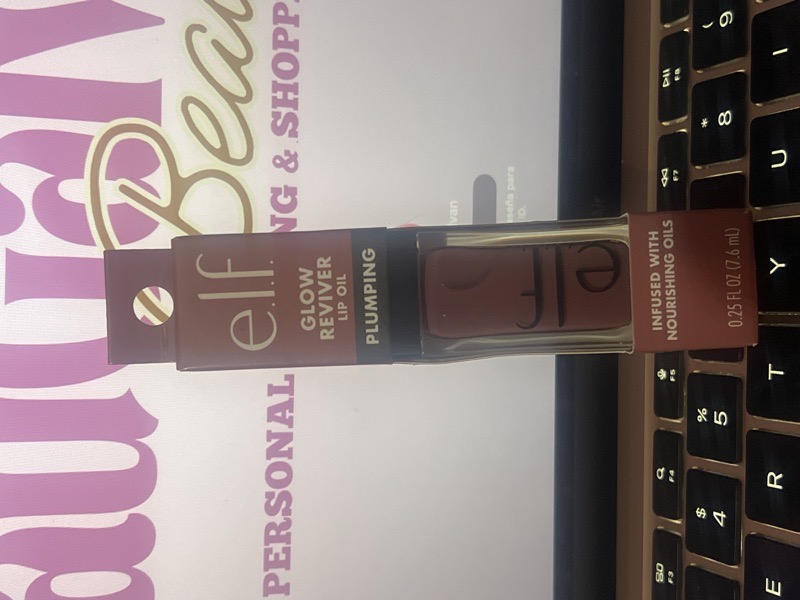 e.l.f. Glow Reviver Lip Oil Plumping 🫶🏼tono  major mauve
