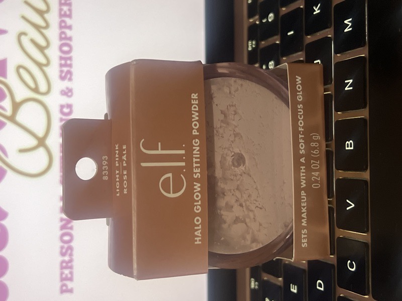 e.l.f. Halo Glow Setting Powder tino light Pink