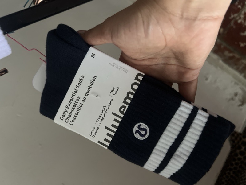 calceta azul Lululemon