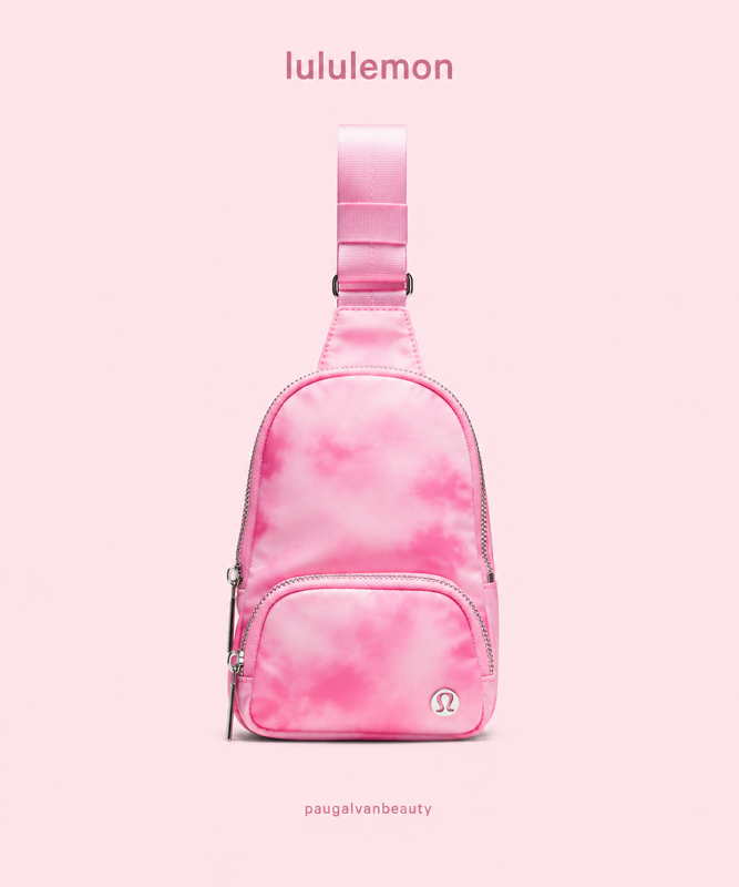 Lululemon mochila rosa