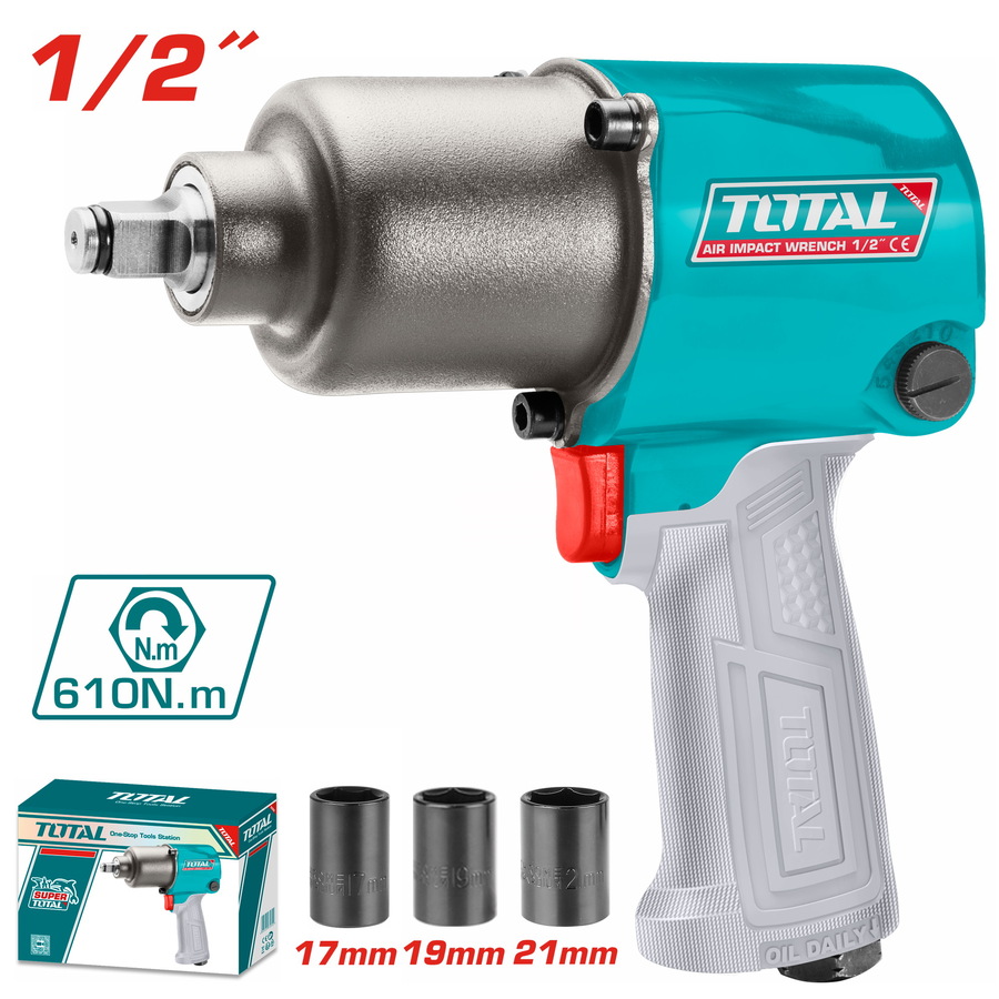 LLAVE DE IMPACTO DE 1/2 A COMPRESION DE AIRE