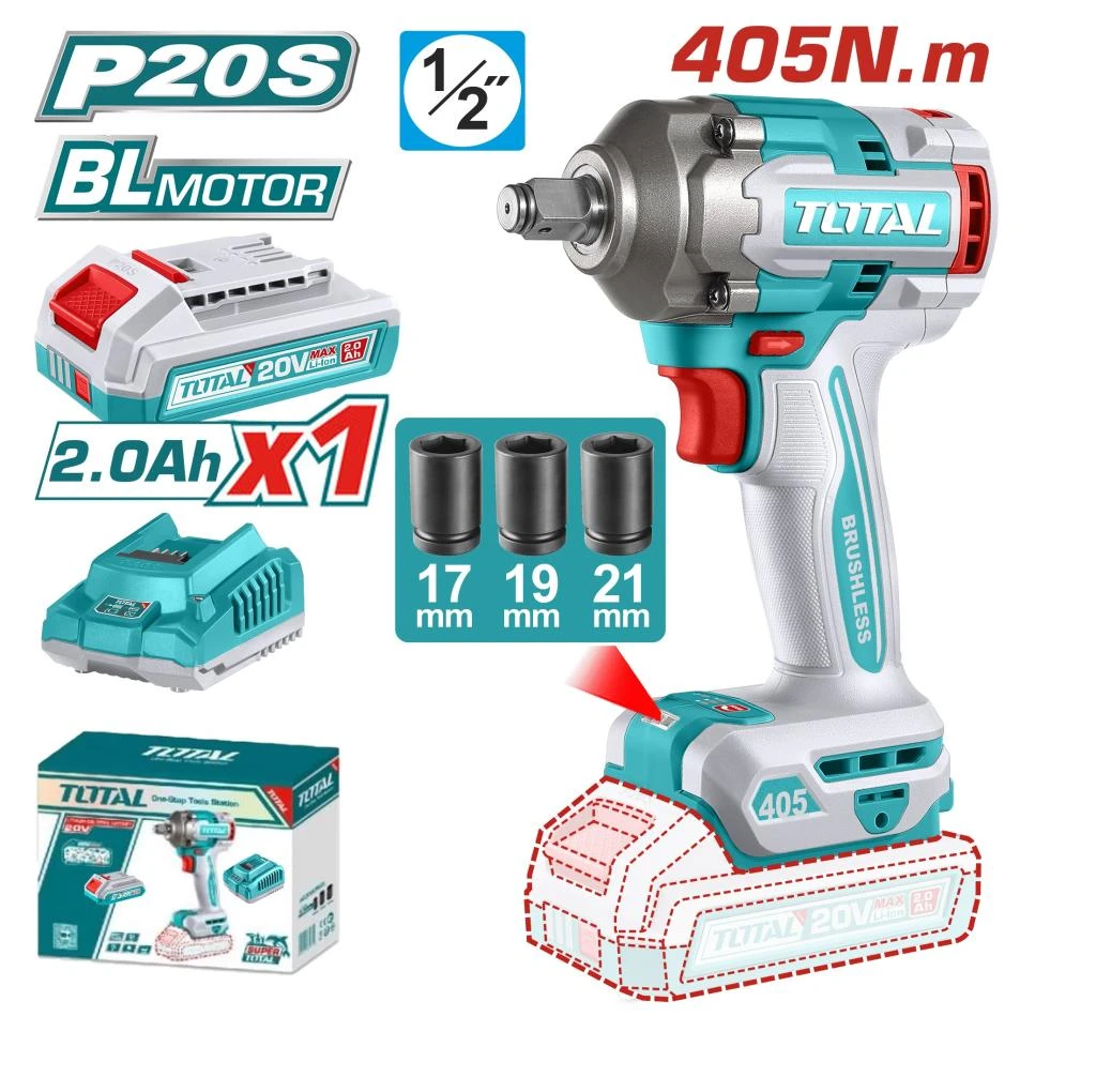 LLAVE DE IMPACTO DE 405NM