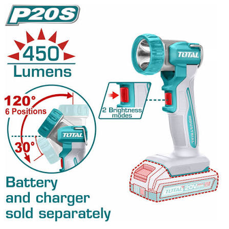 linterna de 450 lumenes