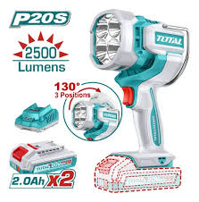 LINTERNA 20V 2500 LUMENES