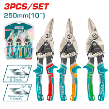 Set de Tijeras Hojalateras 3 PCS