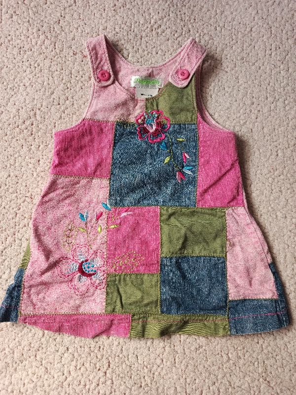 vestido cuadrícula