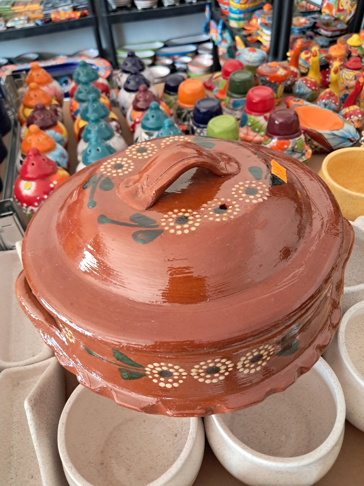 cazuela con tapa 1/4 kilo