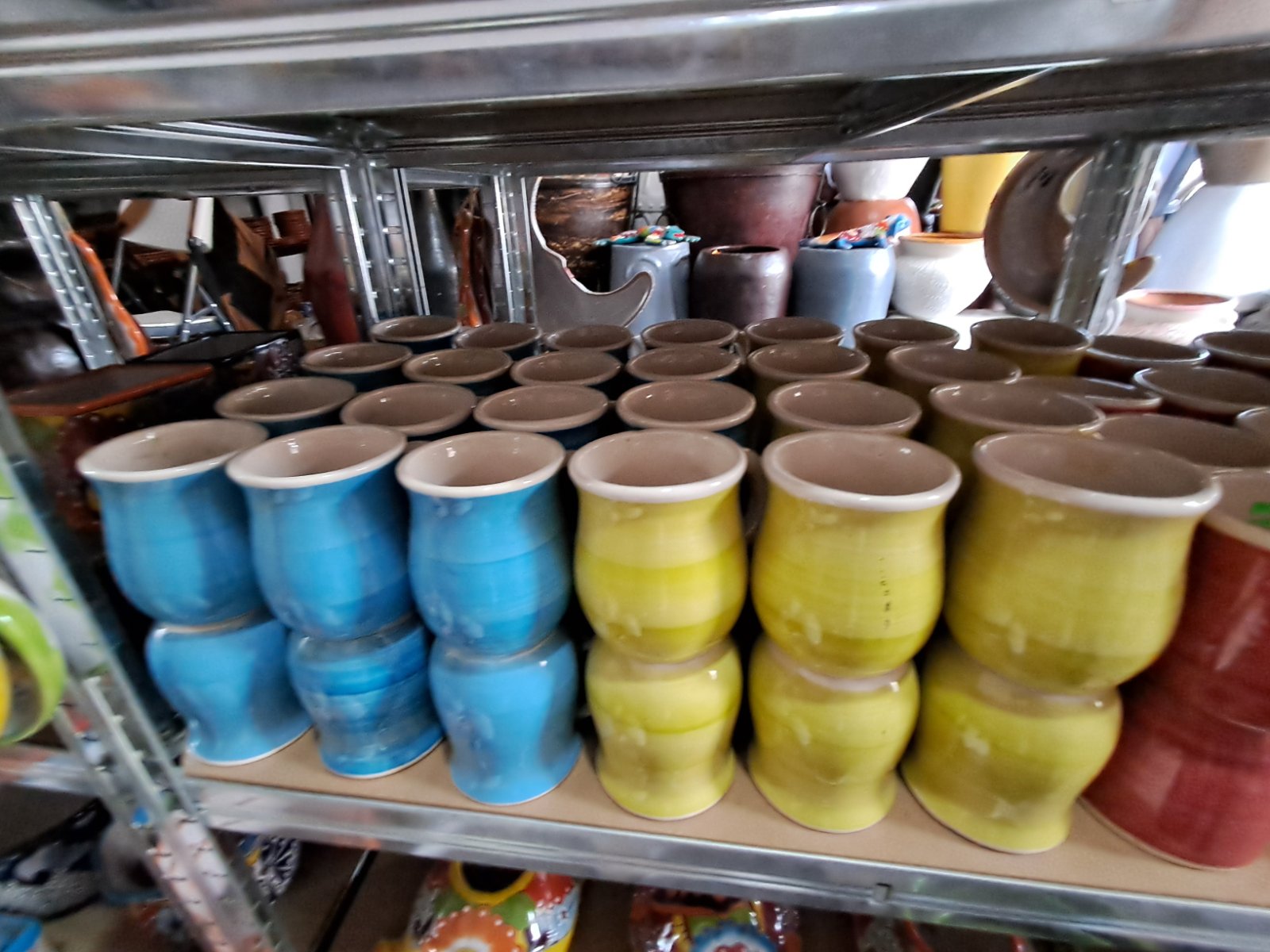 taza chica de color