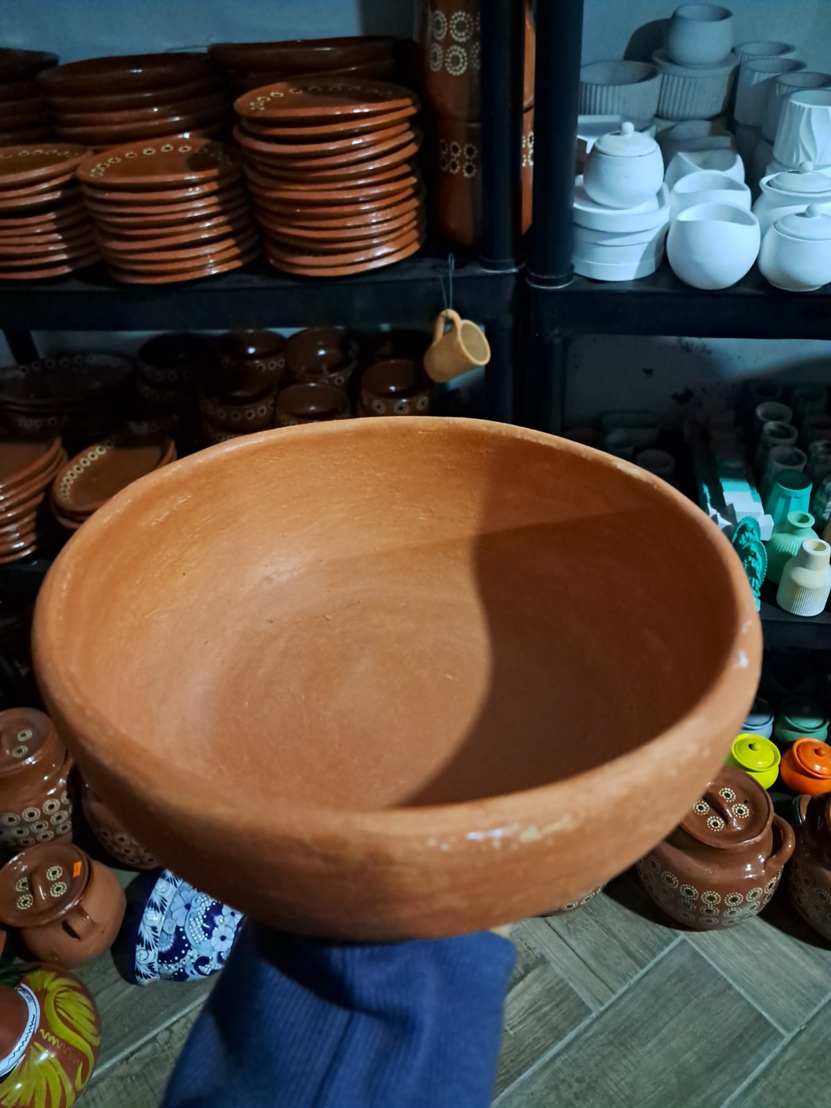 cazuela para caldo sin esmalte