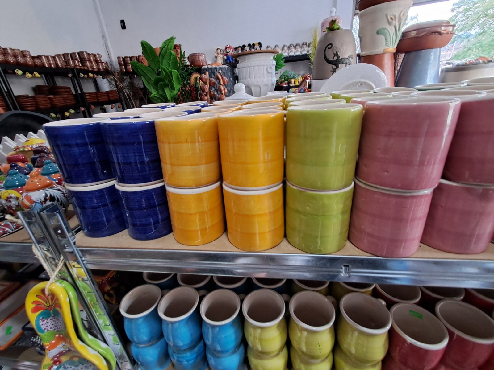 taza de color grande