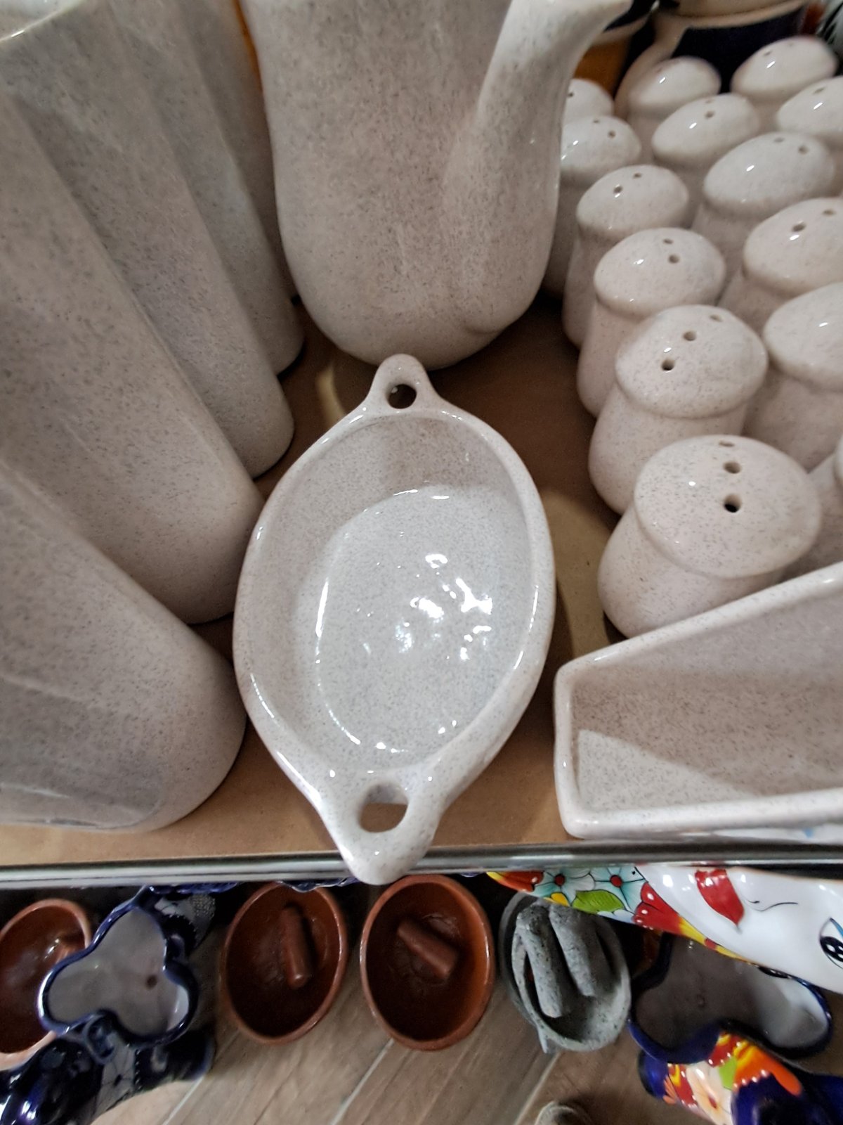 mantequillera blanca