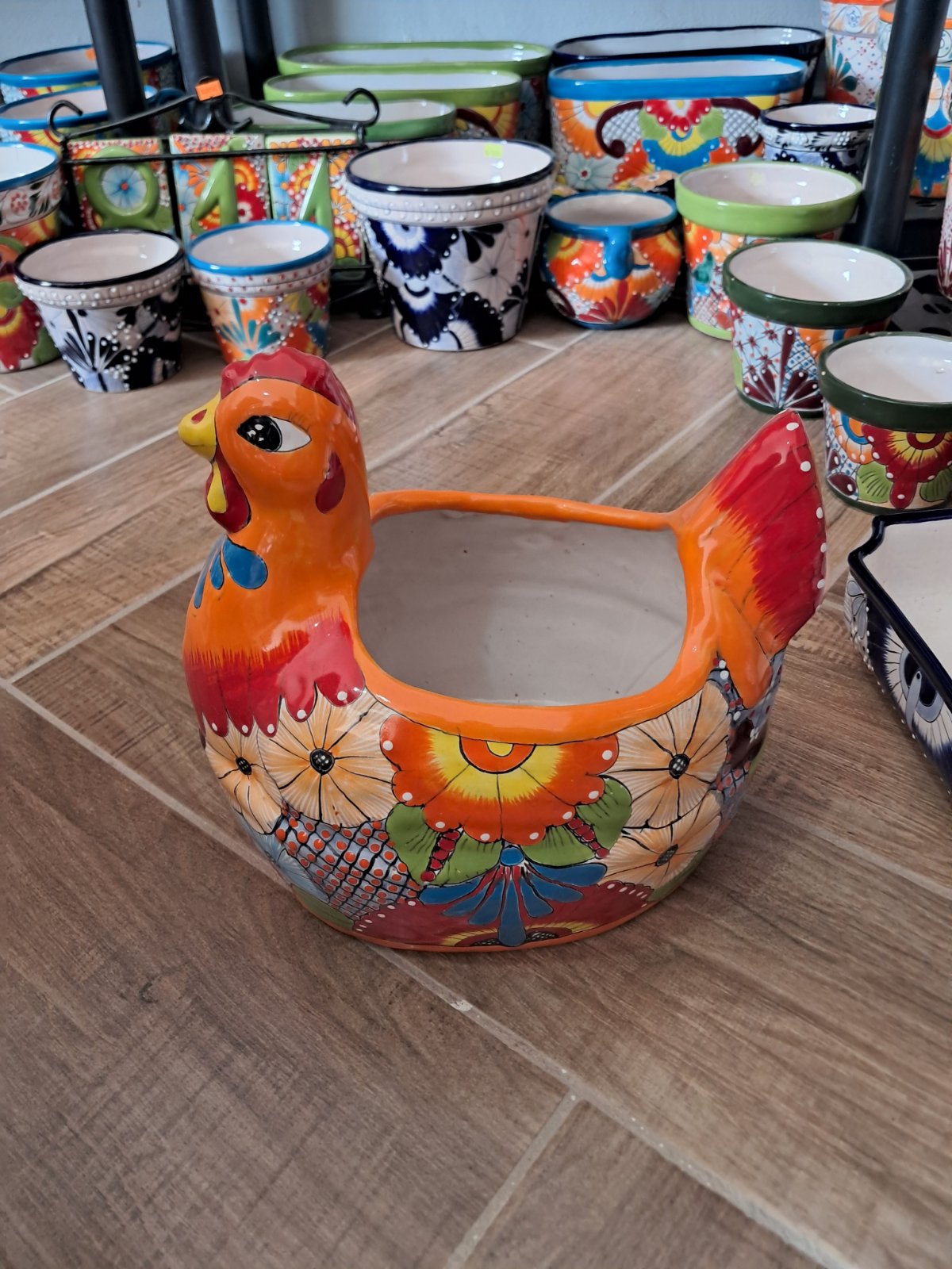 maceta gallina