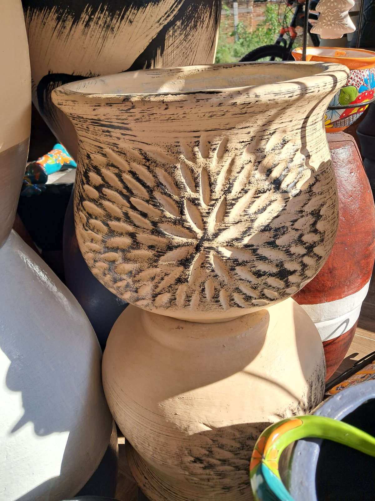 maceta de ollita mediana