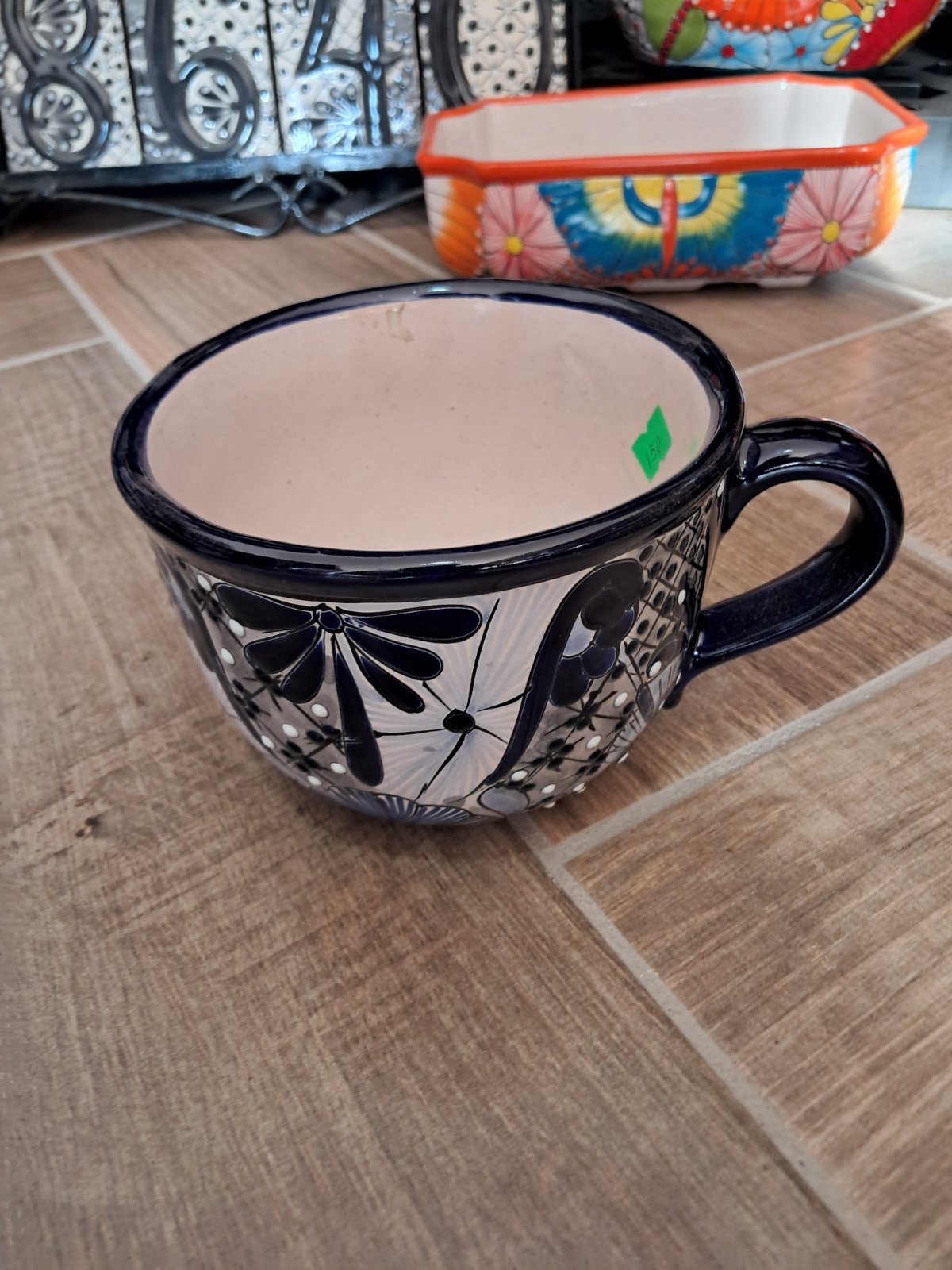 maceta taza mediana