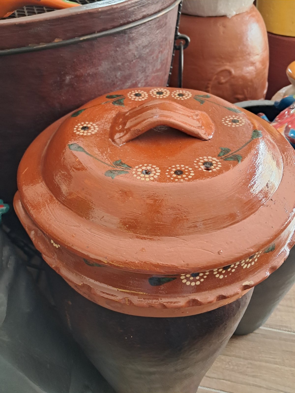 cazuela con tapa 1/2 kilo