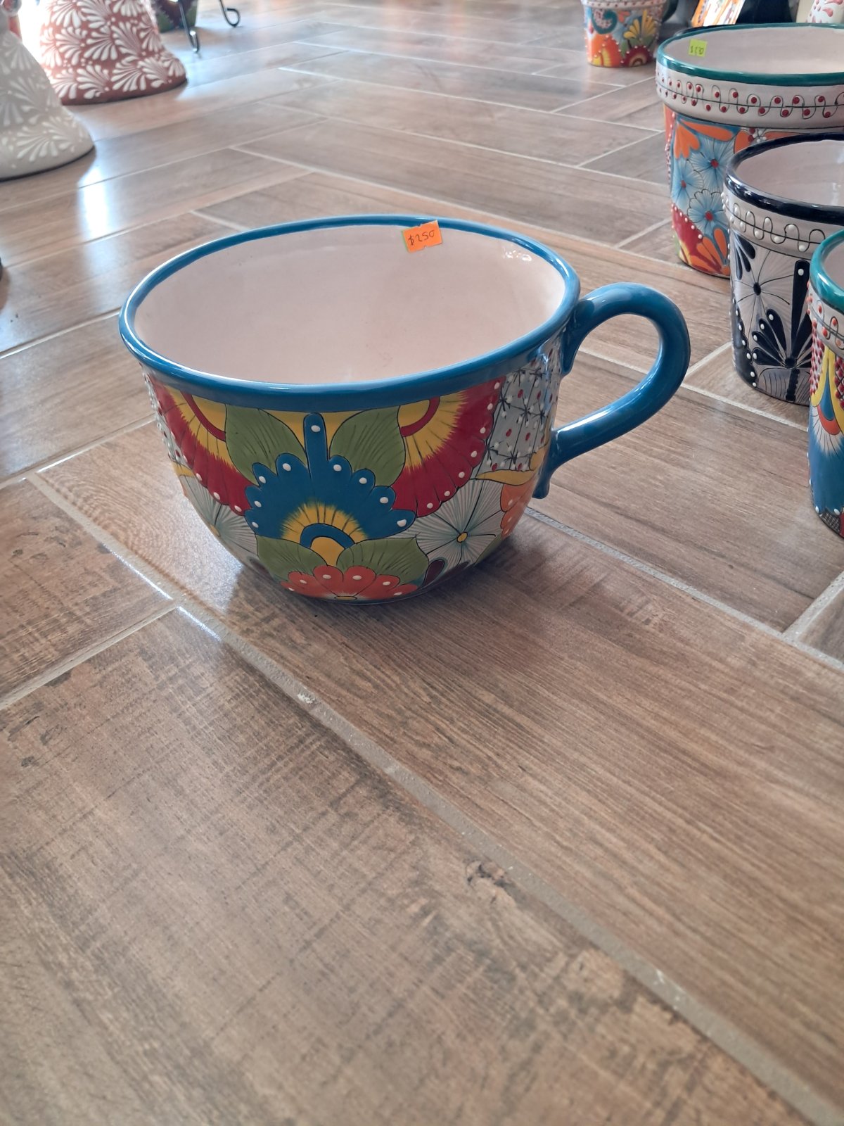 maceta taza grande