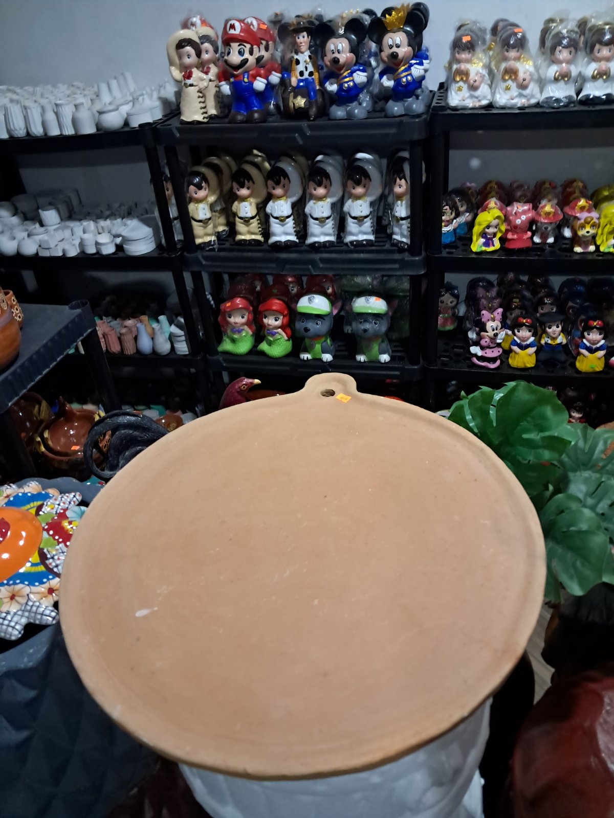 comal para tortilla grande natural