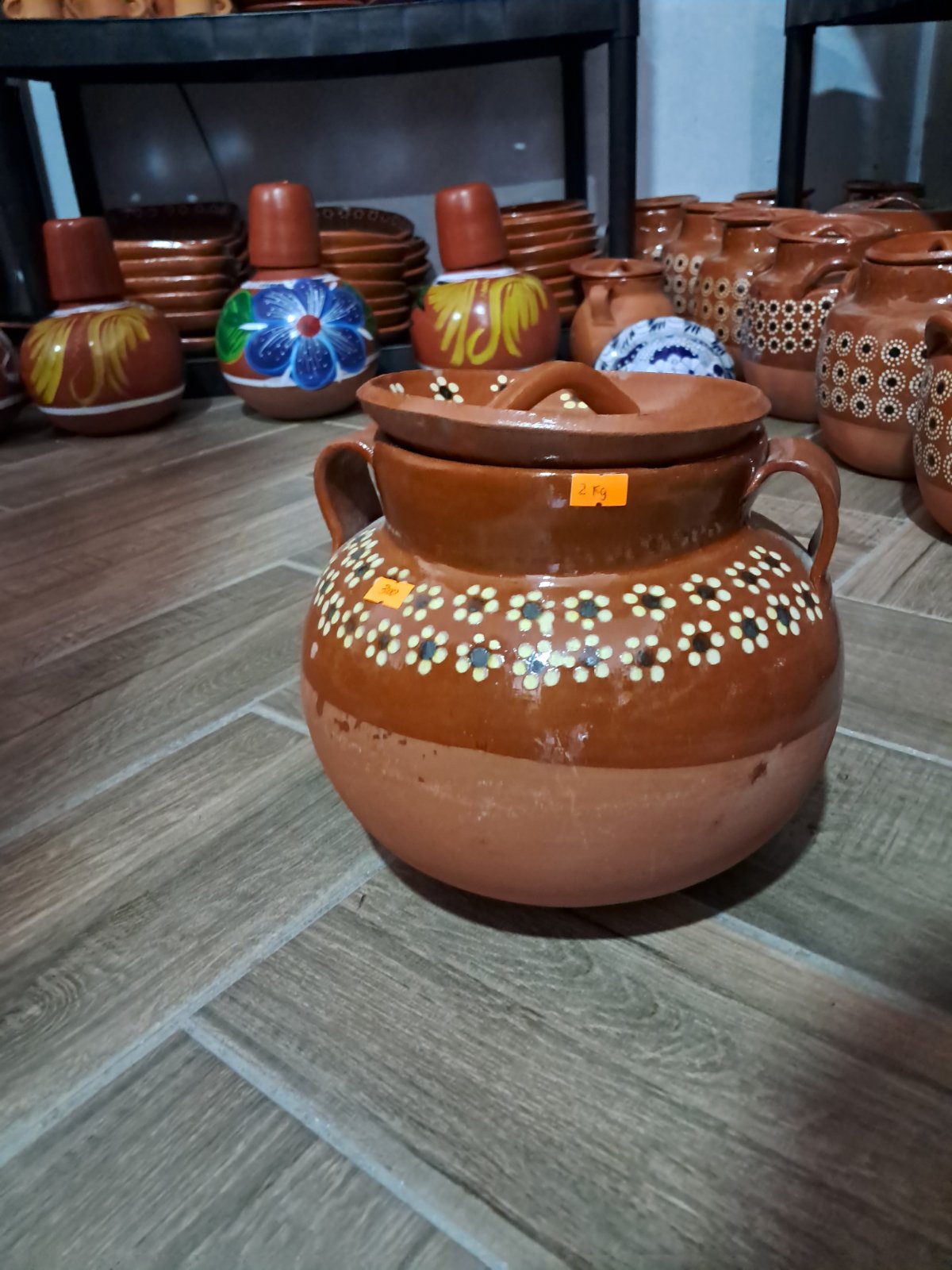 olla con tapa 2 kilos