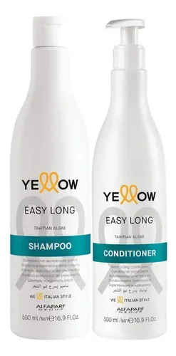 Yellow Easy Long – Combo Shampoo + Acondicionador 500 ml