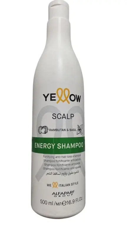 Yellow Scalp Energy Shampoo Anticaída 500 ml