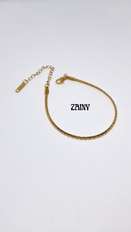 PULSERA ACERO DORADA PDRL