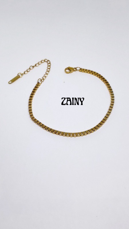 PULSERA ACERO DORADA PCPD