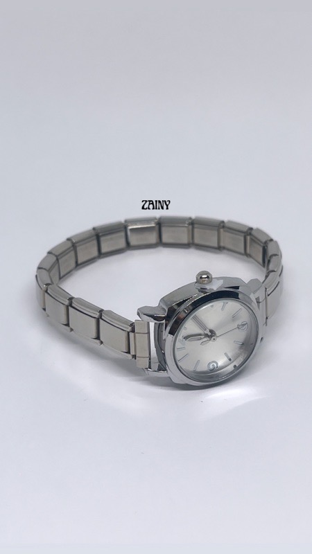 RELOJ ITALIANO PLATEADO