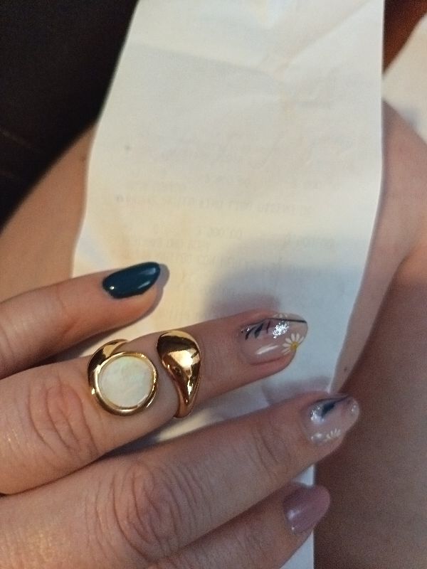 Anillo 258 ajustable nacar