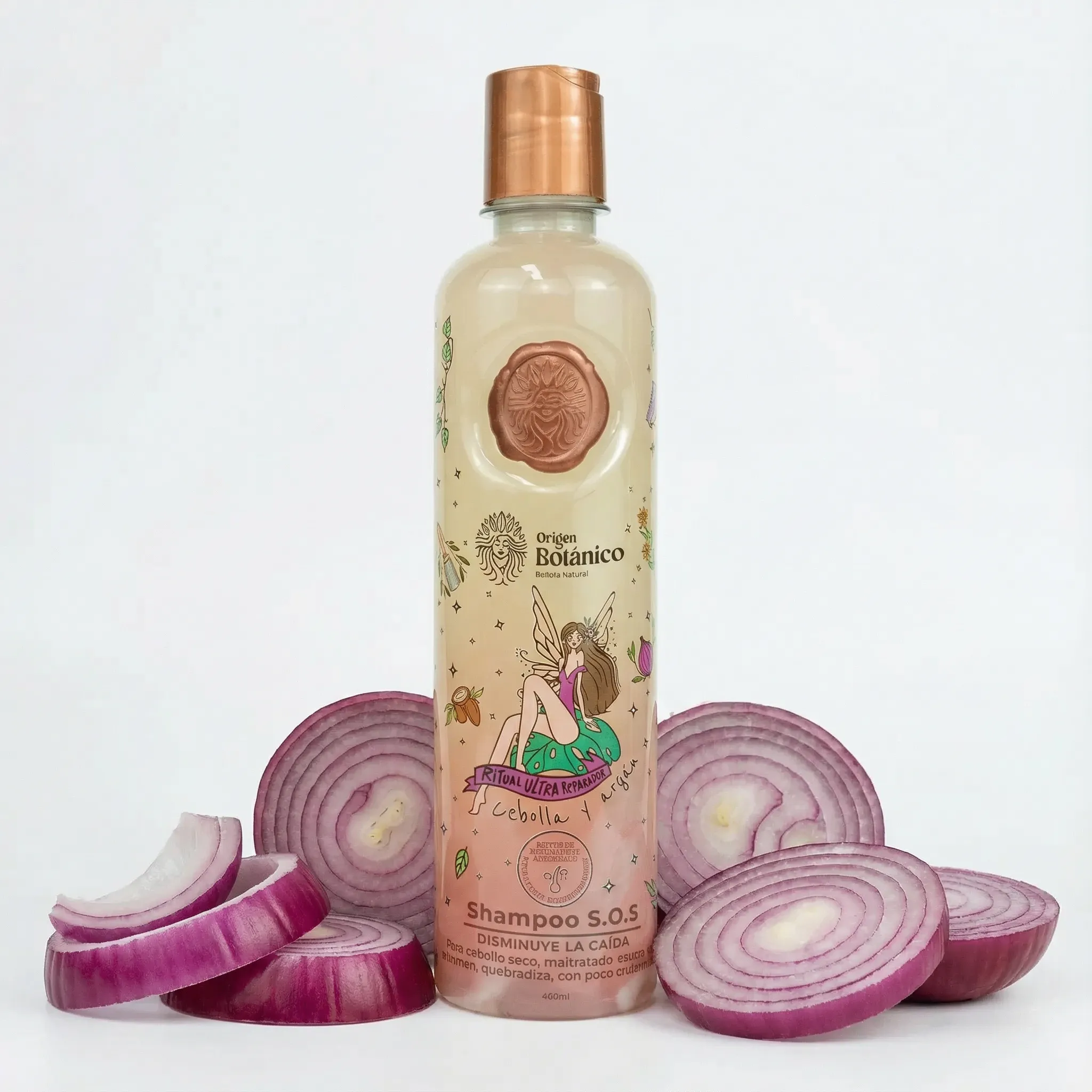 Shampoo SOS Cebolla y Argan Ritual Botanico