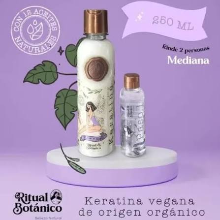 Keratina 250 ML - Mediana