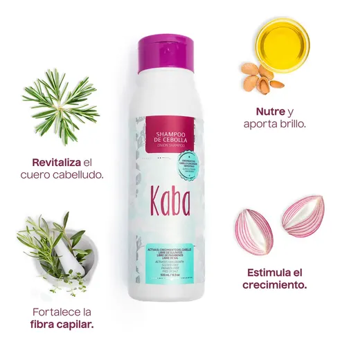 Shampoo de Cebolla KABA