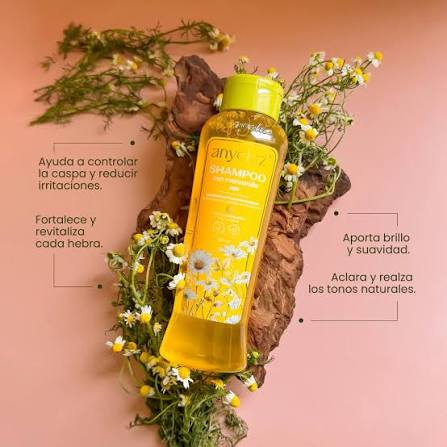 Shampoo con manzanilla Anyeluz