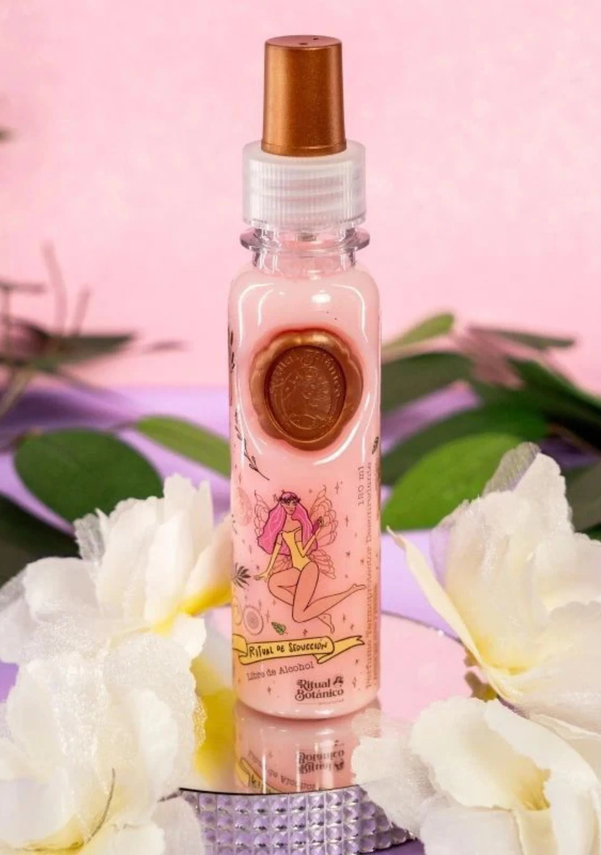 Perfume Termoprotector Desenredante Rosado ritual botánico