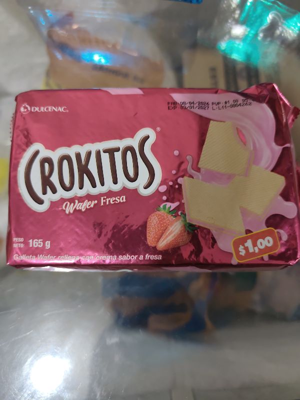 Galleta Crokitos Fresa