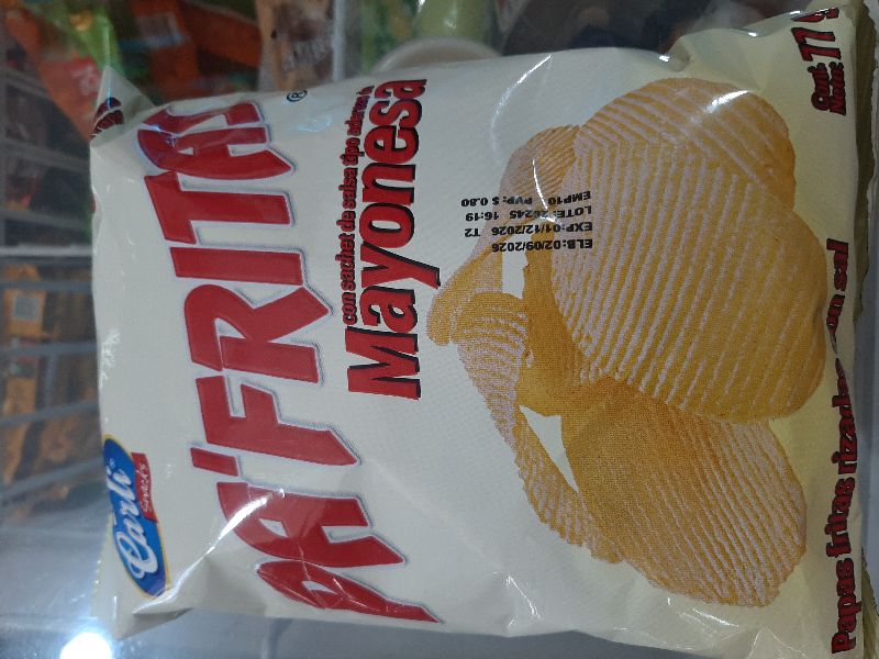 Pafritas mayonesa