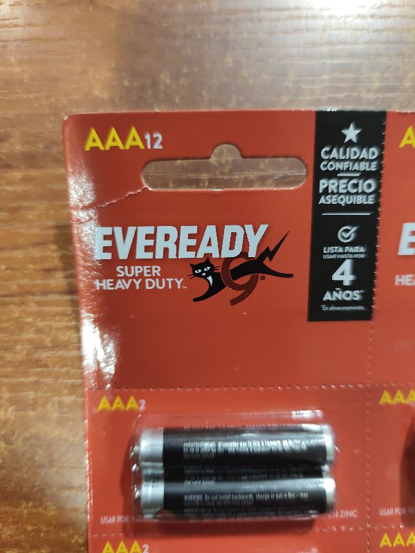 Eveready AAA