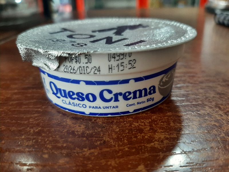 Queso crema Pq