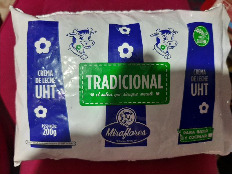 Crema de Leche MIRAFLORES