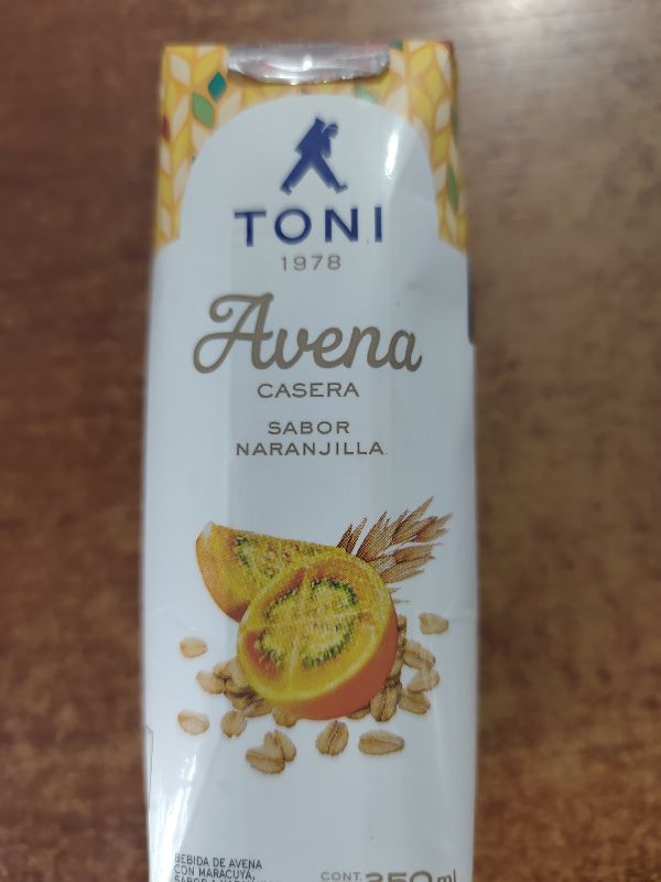 Avena Naranjilla Toni 250ml
